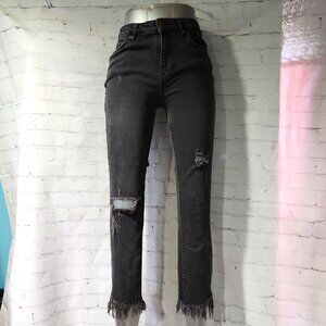 Free People cropped jeans